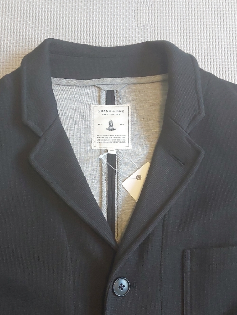Frank & Oak Fairmount Bonded Knit Blazer - Picture 4 of 7